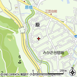 福岡県筑紫野市原166-79周辺の地図