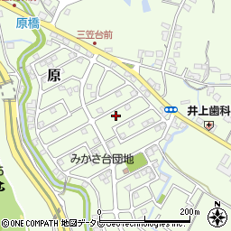福岡県筑紫野市原166-269周辺の地図