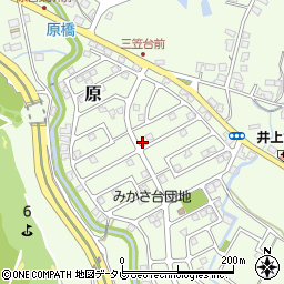 福岡県筑紫野市原166-257周辺の地図