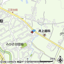 福岡県筑紫野市原166-228周辺の地図