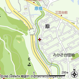 福岡県筑紫野市原166-109周辺の地図
