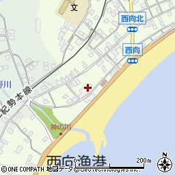 和歌山県東牟婁郡串本町西向855周辺の地図
