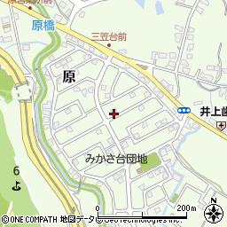 福岡県筑紫野市原166-258周辺の地図