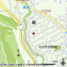 福岡県筑紫野市原166-73周辺の地図