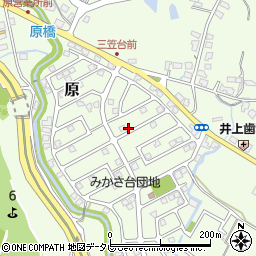 福岡県筑紫野市原166-259周辺の地図