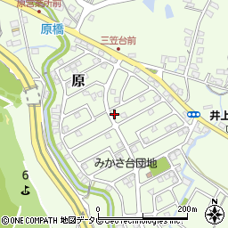 福岡県筑紫野市原166-256周辺の地図