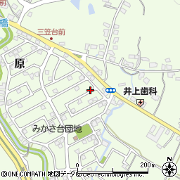 福岡県筑紫野市原166-280周辺の地図