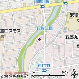 福岡県那珂川市五郎丸1丁目85周辺の地図