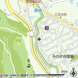 福岡県筑紫野市原166-108周辺の地図