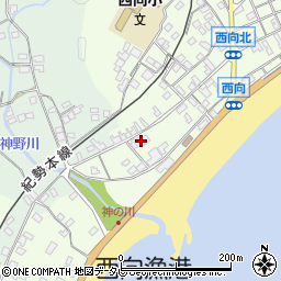 和歌山県東牟婁郡串本町西向861周辺の地図
