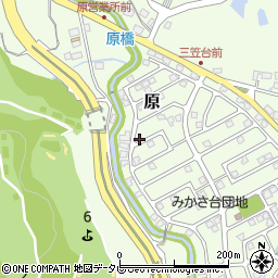 福岡県筑紫野市原166-62周辺の地図