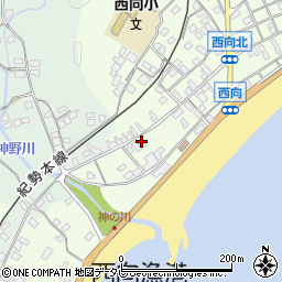 和歌山県東牟婁郡串本町西向859周辺の地図