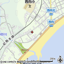 和歌山県東牟婁郡串本町西向856-4周辺の地図