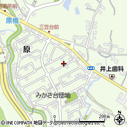 福岡県筑紫野市原166-262周辺の地図
