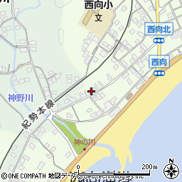 和歌山県東牟婁郡串本町西向738周辺の地図