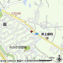福岡県筑紫野市原166-226周辺の地図