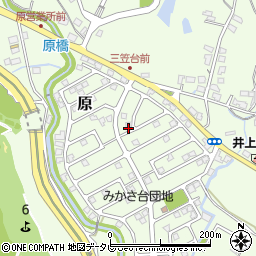 福岡県筑紫野市原166-244周辺の地図