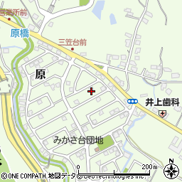 福岡県筑紫野市原166-251周辺の地図