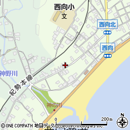 和歌山県東牟婁郡串本町西向742周辺の地図