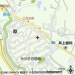 福岡県筑紫野市原166-250周辺の地図