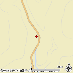 国道３７１号線周辺の地図