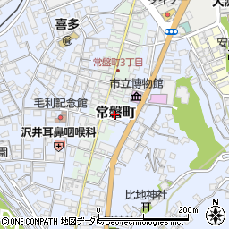 愛媛県大洲市常磐町109周辺の地図