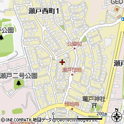 高知県高知市瀬戸西町周辺の地図