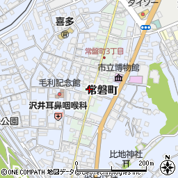 愛媛県大洲市常磐町21周辺の地図
