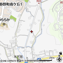 高知県高知市春野町内ノ谷1387周辺の地図