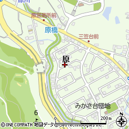 福岡県筑紫野市原166-49周辺の地図