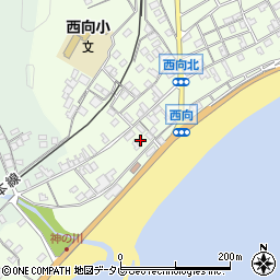 和歌山県東牟婁郡串本町西向847周辺の地図
