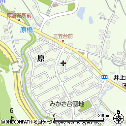 福岡県筑紫野市原166-246周辺の地図