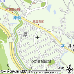 福岡県筑紫野市原166-240周辺の地図