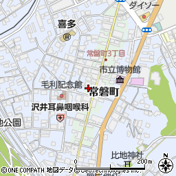 愛媛県大洲市常磐町23周辺の地図