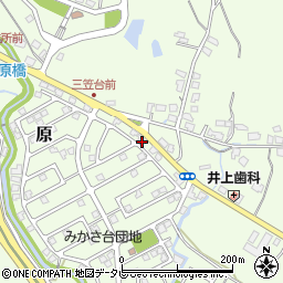 福岡県筑紫野市原166-222周辺の地図