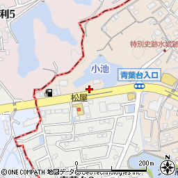 ローソン太宰府吉松三丁目店周辺の地図