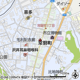 愛媛県大洲市常磐町24周辺の地図