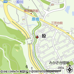 福岡県筑紫野市原166-104周辺の地図