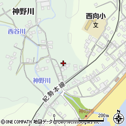 和歌山県東牟婁郡串本町神野川154周辺の地図