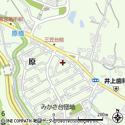 福岡県筑紫野市原166-230周辺の地図