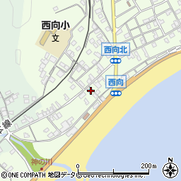 和歌山県東牟婁郡串本町西向842周辺の地図