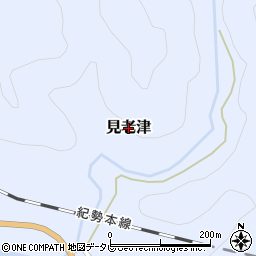 和歌山県すさみ町（西牟婁郡）見老津周辺の地図