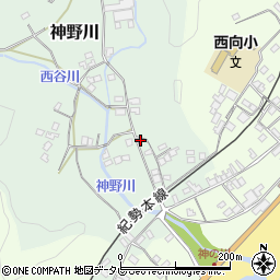和歌山県東牟婁郡串本町神野川156周辺の地図