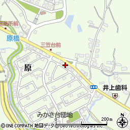 福岡県筑紫野市原166-220周辺の地図