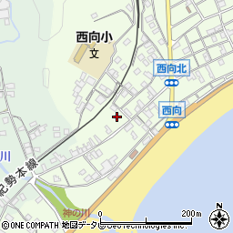 和歌山県東牟婁郡串本町西向746周辺の地図