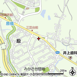 福岡県筑紫野市原166-219周辺の地図