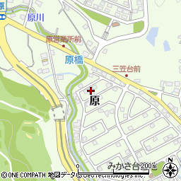 福岡県筑紫野市原166-29周辺の地図