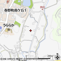 高知県高知市春野町内ノ谷1180周辺の地図
