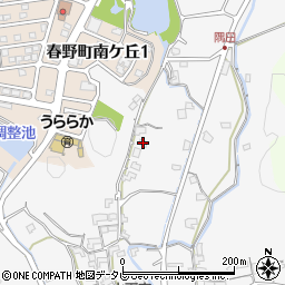 高知県高知市春野町内ノ谷1182周辺の地図