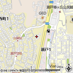 西松屋高知瀬戸店周辺の地図